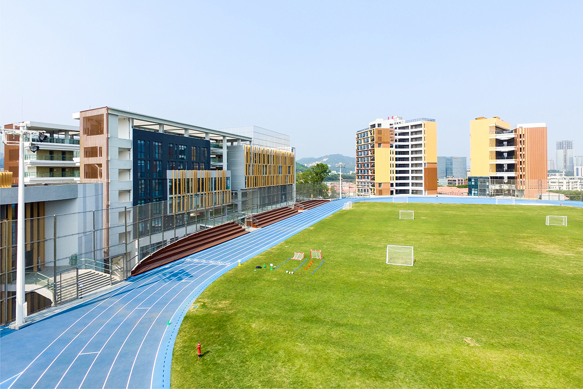 中学教学楼(航拍)